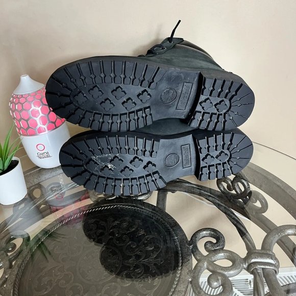 Timberland Womens Boots‎ Waterproof Size 9.5 M Black Nubuck Linden Woods 6” - Picture 9 of 10